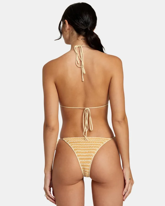 RVCA Bikini Tops Greenpacha Flor Halter Triangle Bikini Top Multi 8211 Women RVCA Bikini Tops Greenpacha Flor Halter Triangle Bikini Top Multi 8211 Women