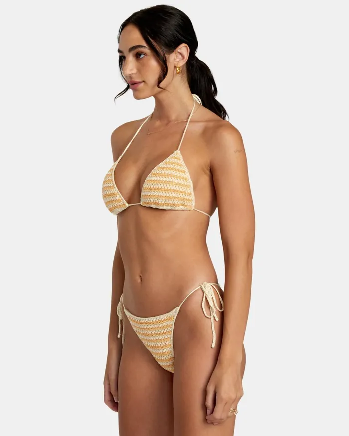 RVCA Bikini Tops Greenpacha Flor Halter Triangle Bikini Top Multi 8211 Women RVCA Bikini Tops Greenpacha Flor Halter Triangle Bikini Top Multi 8211 Women