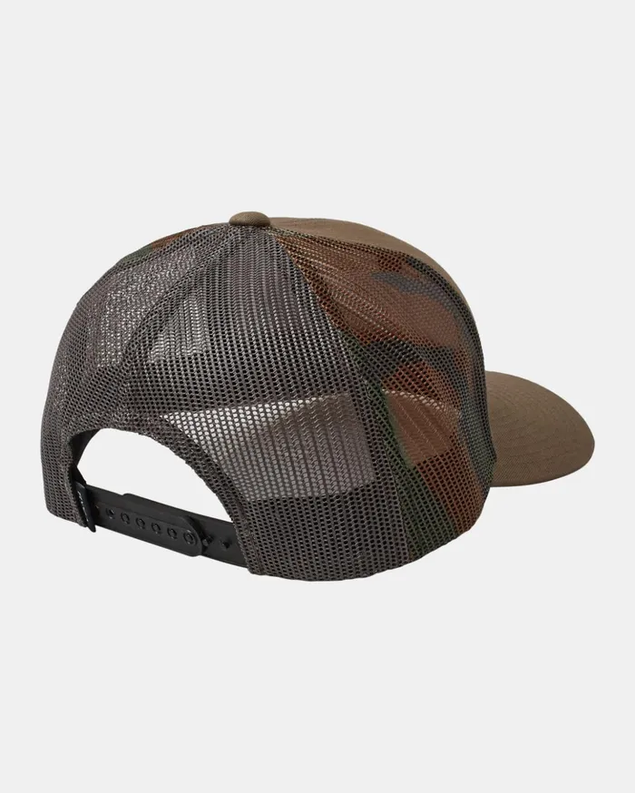 RVCA Hats Beanies Mission Trucker Hat Fatigue 8211 Men