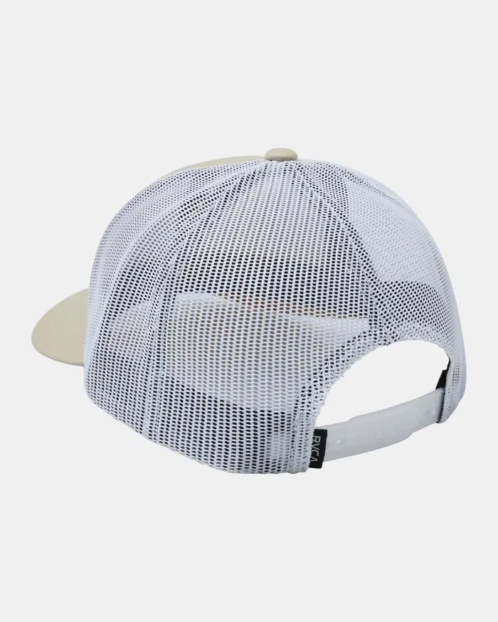 RVCA Hats Beanies Ticket Trucker III Hat Tan 8211 Men