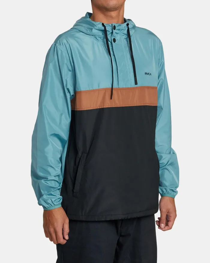 RVCA Jackets Meyer Packable Anorak Jacket Evergreen 8211 Men