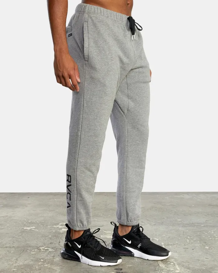 RVCA Pants SWIFT SWEATPANT Heather Grey 8211 Men