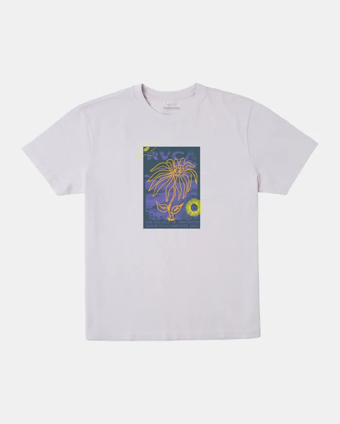 RVCA Short Sleeves Atomic Jam Tee Fog 8211 Men