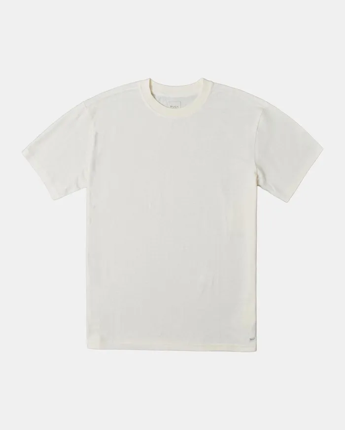 RVCA Short Sleeves HiGrade Hemp Tee Natural 8211 Men