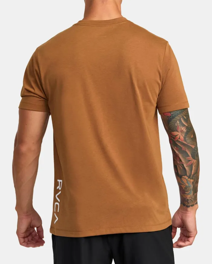 RVCA Short Sleeves RVCA 2X Tee Tobacco 8211 Men
