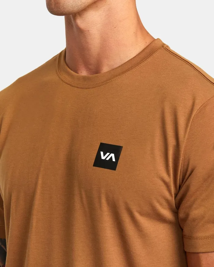 RVCA Short Sleeves RVCA 2X Tee Tobacco 8211 Men