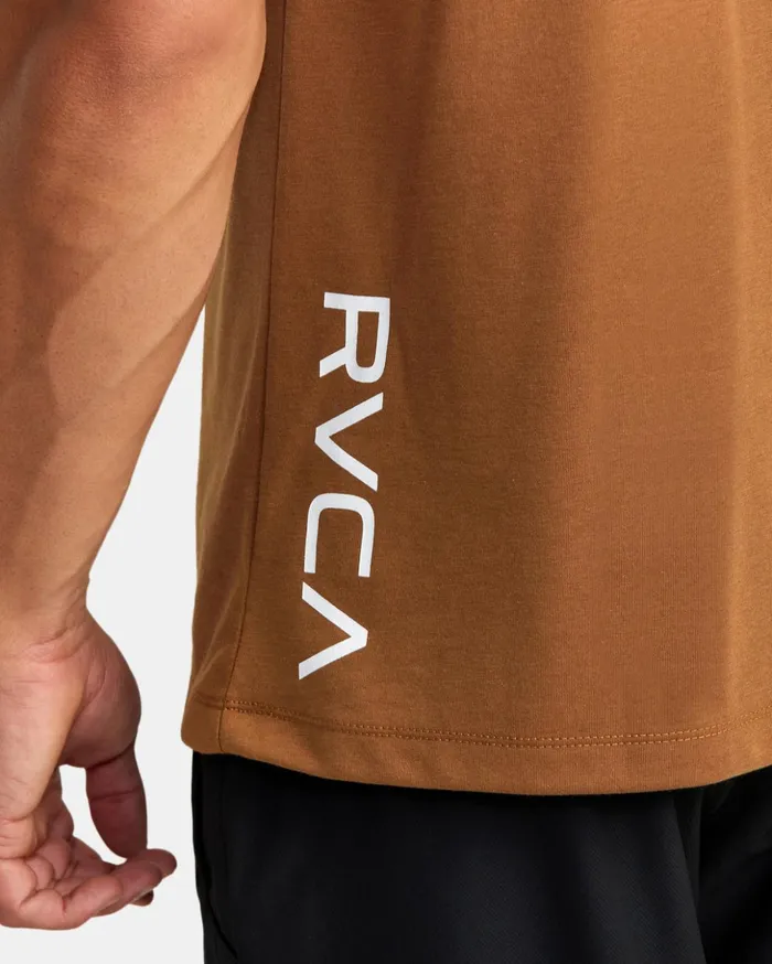 RVCA Short Sleeves RVCA 2X Tee Tobacco 8211 Men