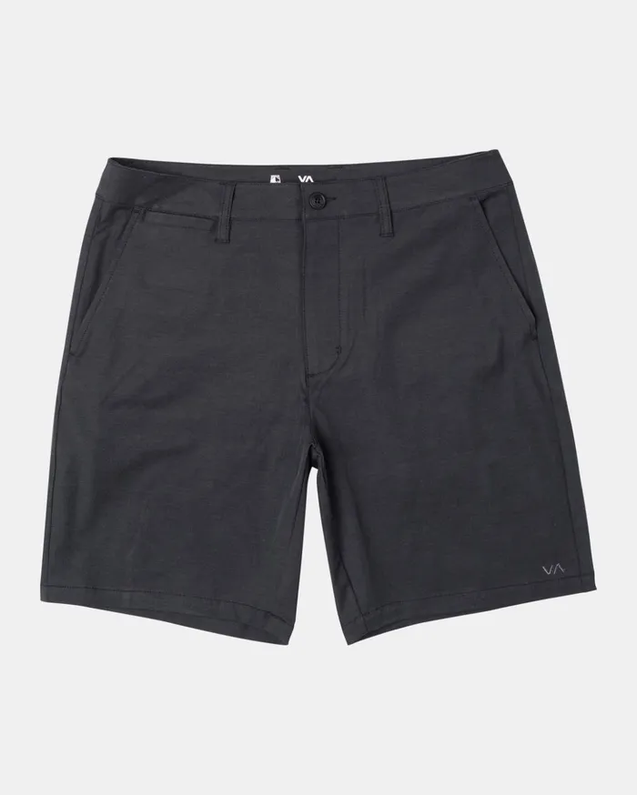 RVCA Shorts Boy039s Back In Hybrid 19034 Shorts Black 8211 Boys