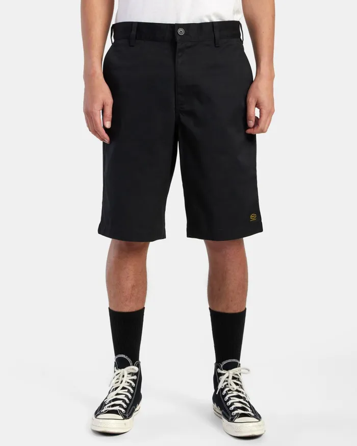 RVCA Shorts Hybrids Americana Walkshorts 22034 Black 8211 Men