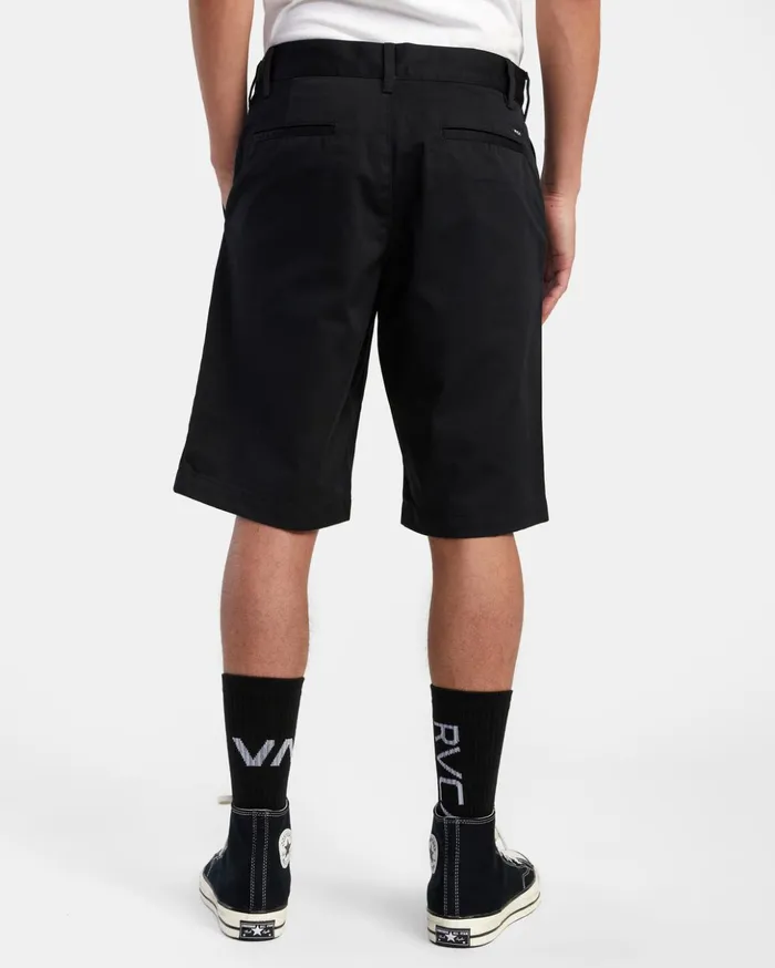 RVCA Shorts Hybrids Americana Walkshorts 22034 Black 8211 Men