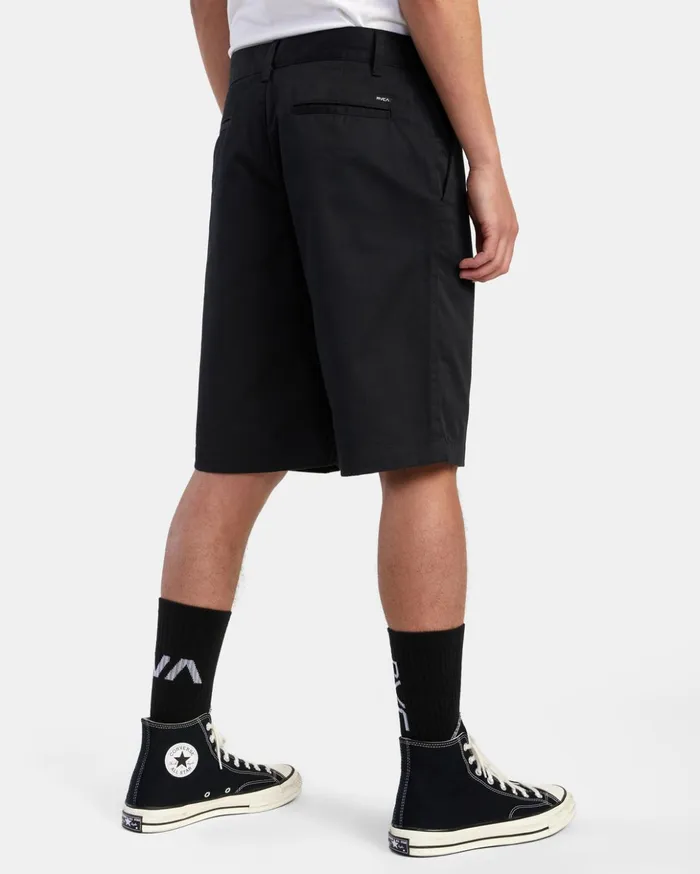 RVCA Shorts Hybrids Americana Walkshorts 22034 Black 8211 Men