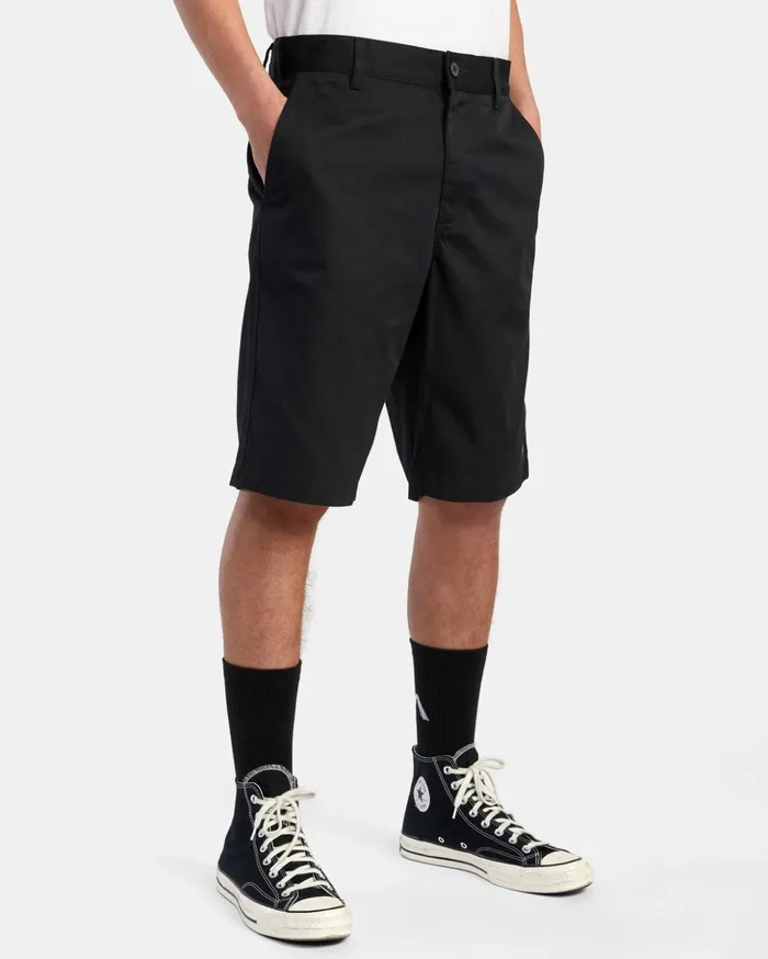 RVCA Shorts Hybrids Americana Walkshorts 22034 Black 8211 Men