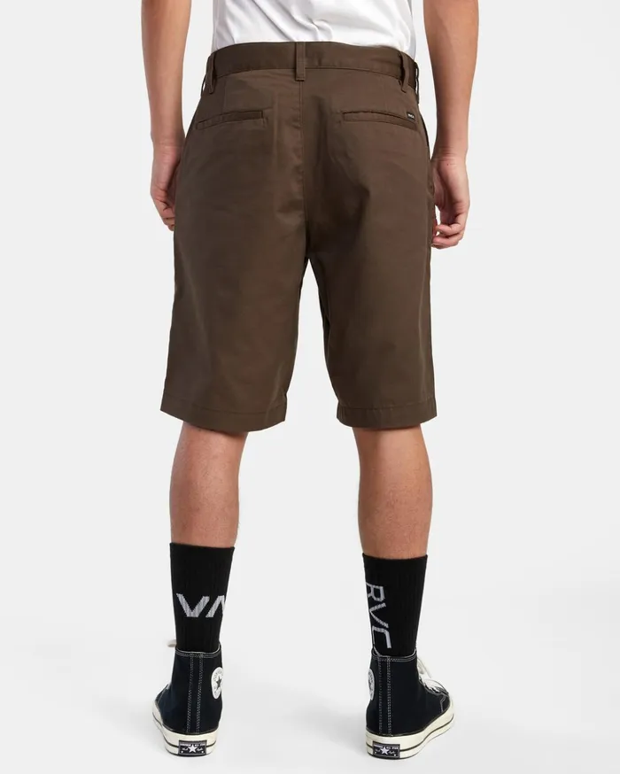 RVCA Shorts Hybrids Americana Walkshorts 22034 Chocolate 8211 Men