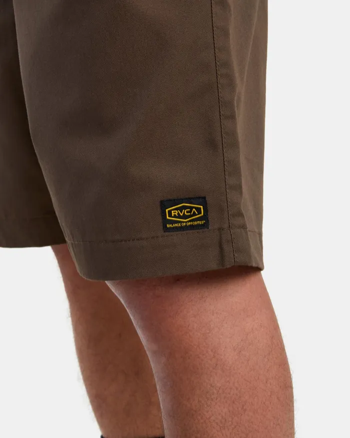 RVCA Shorts Hybrids Americana Walkshorts 22034 Chocolate 8211 Men