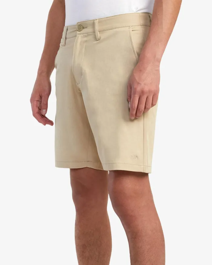 RVCA Shorts Hybrids Back In Hybrid 19034 Shorts Khaki 8211 Men