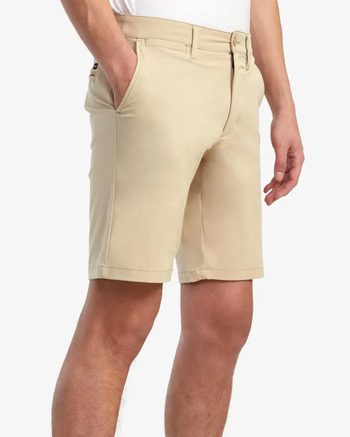 RVCA Shorts Hybrids Back In Hybrid 19034 Shorts Khaki 8211 Men