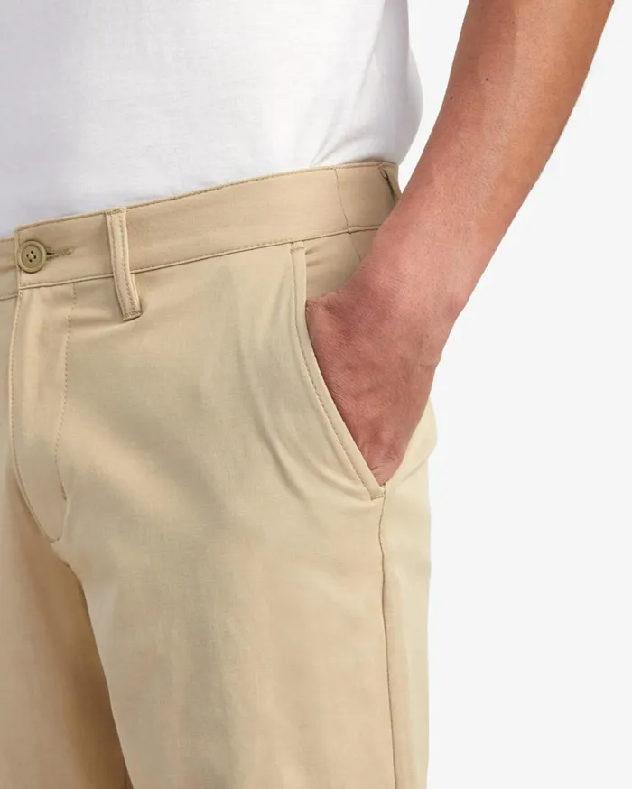 RVCA Shorts Hybrids Back In Hybrid 19034 Shorts Khaki 8211 Men