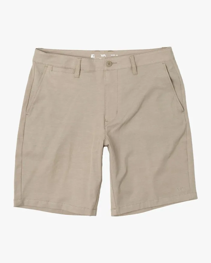 RVCA Shorts Hybrids Back In Hybrid 19034 Shorts Khaki 8211 Men