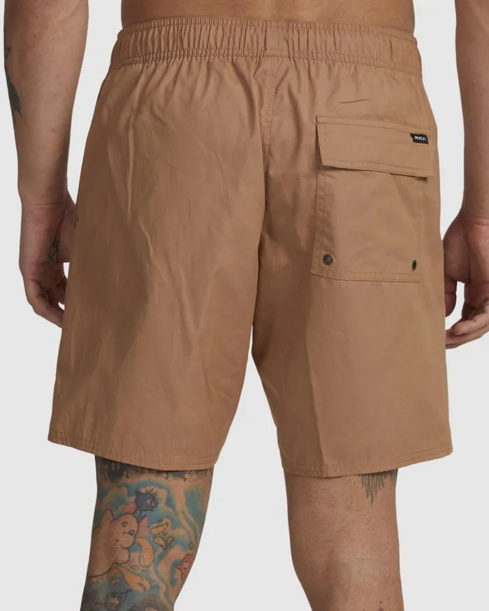 RVCA Shorts Hybrids Opposites Elastic Waist Hybrid Amphibian Shorts Copper 8211 Men RVCA Shorts Hybrids Opposites Elastic Waist Hybrid Amphibian Shorts Copper 8211 Men