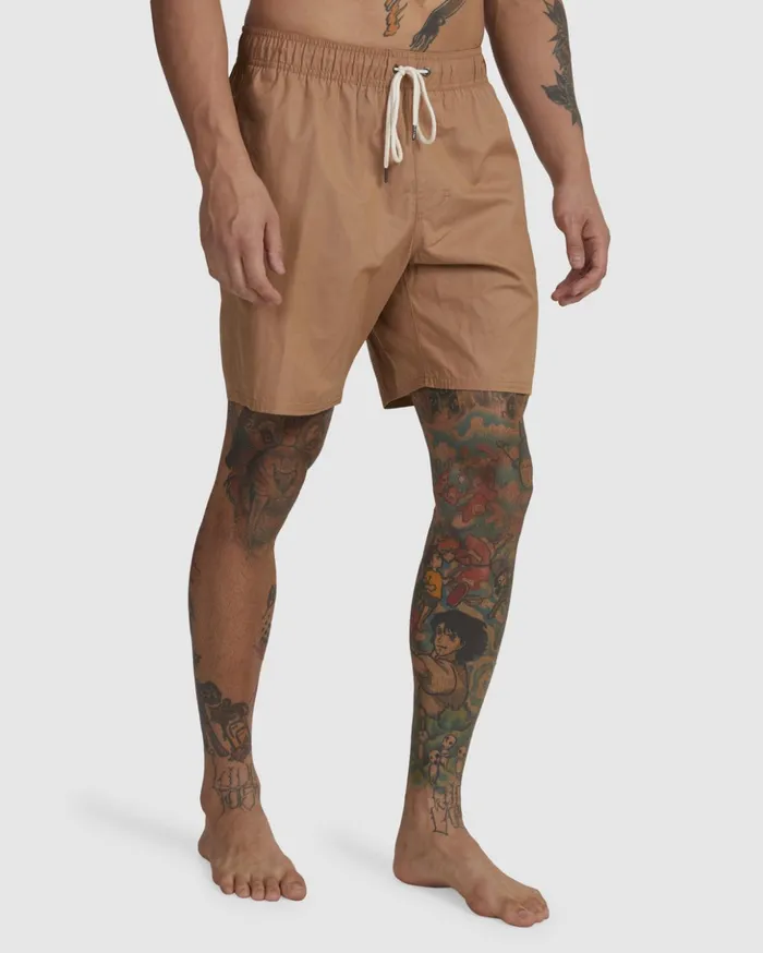 RVCA Shorts Hybrids Opposites Elastic Waist Hybrid Amphibian Shorts Copper 8211 Men RVCA Shorts Hybrids Opposites Elastic Waist Hybrid Amphibian Shorts Copper 8211 Men