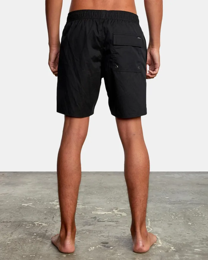 RVCA Shorts Hybrids Opposites Hybrid Elasticized Shorts Black 8211 Men