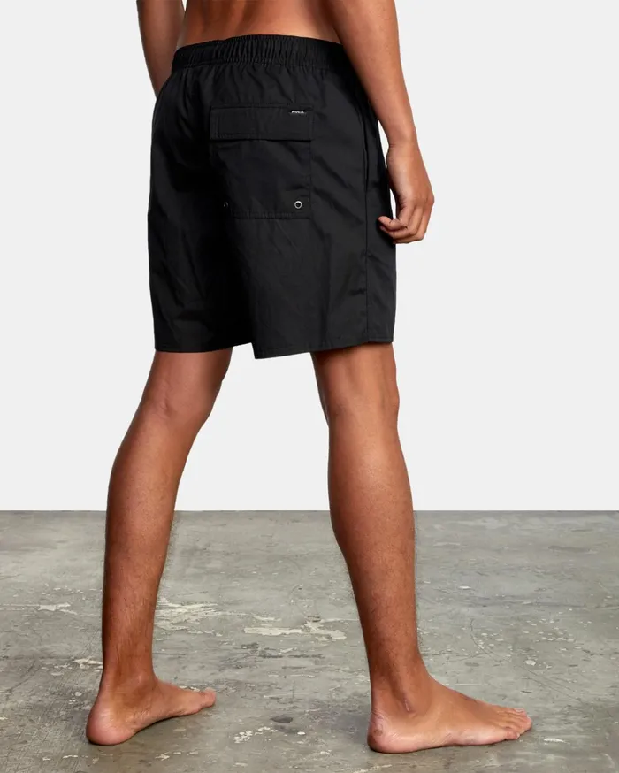RVCA Shorts Hybrids Opposites Hybrid Elasticized Shorts Black 8211 Men