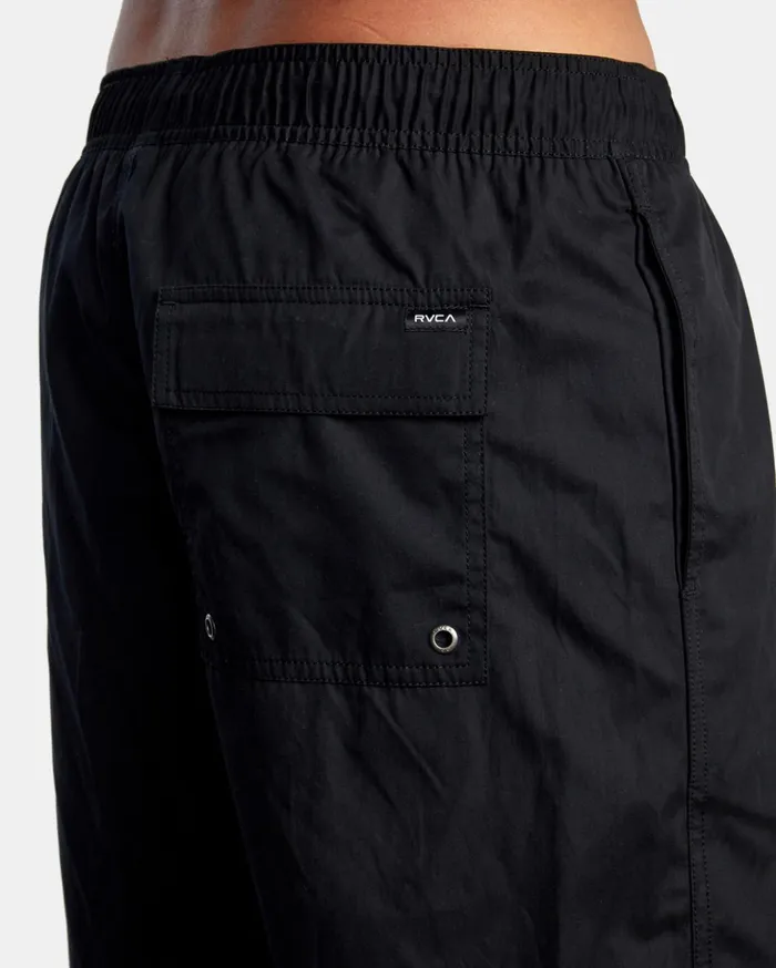RVCA Shorts Hybrids Opposites Hybrid Elasticized Shorts Black 8211 Men