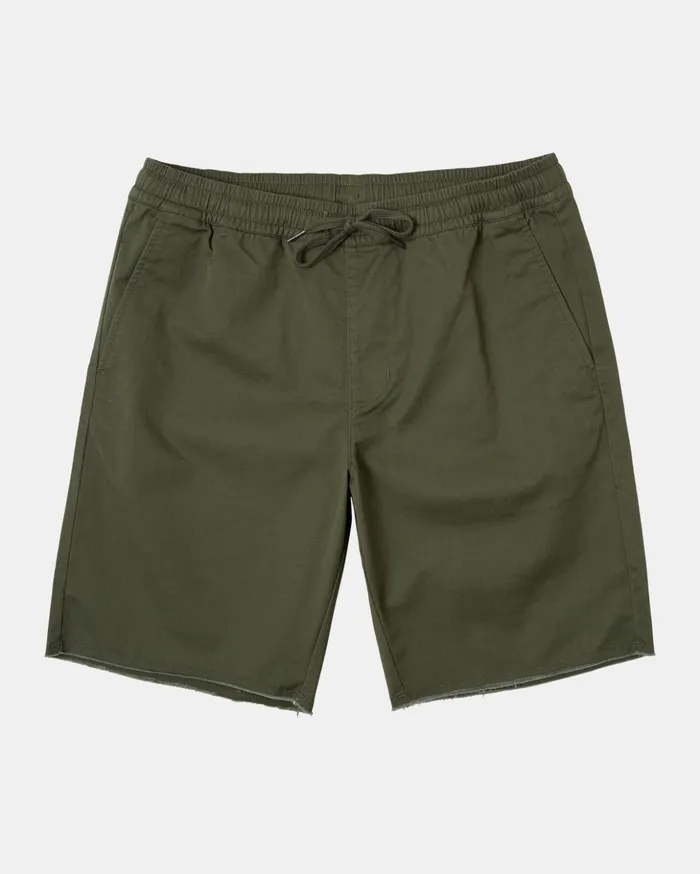 RVCA Shorts Hybrids Weekend Elastic Waist Shorts Cactus 8211 Men