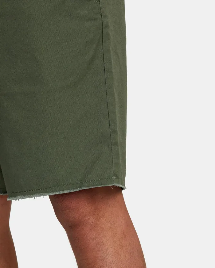 RVCA Shorts Hybrids Weekend Elastic Waist Shorts Cactus 8211 Men