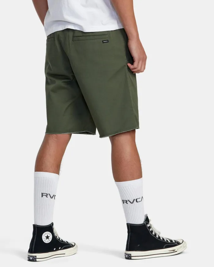 RVCA Shorts Hybrids Weekend Elastic Waist Shorts Cactus 8211 Men