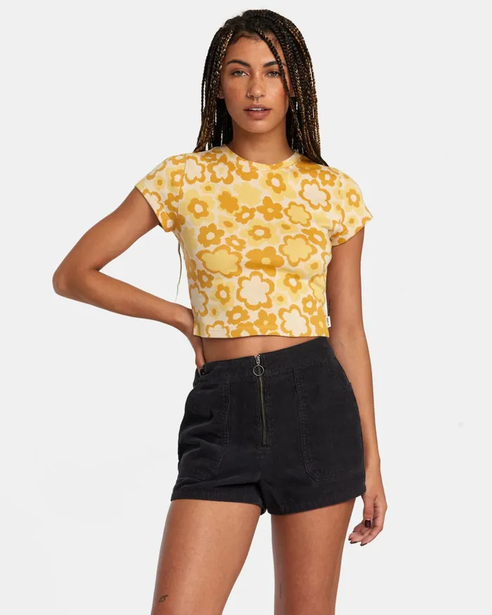 RVCA Shorts Skirts Goldie Corduroy Shorts Rvca Black 8211 Women