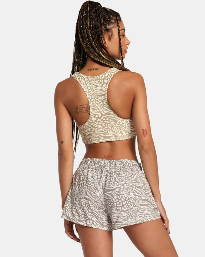 RVCA Shorts Skirts VA Essential LowRise Yogger Sport Shorts Zeetah 8211 Women RVCA Shorts Skirts VA Essential LowRise Yogger Sport Shorts Zeetah 8211 Women