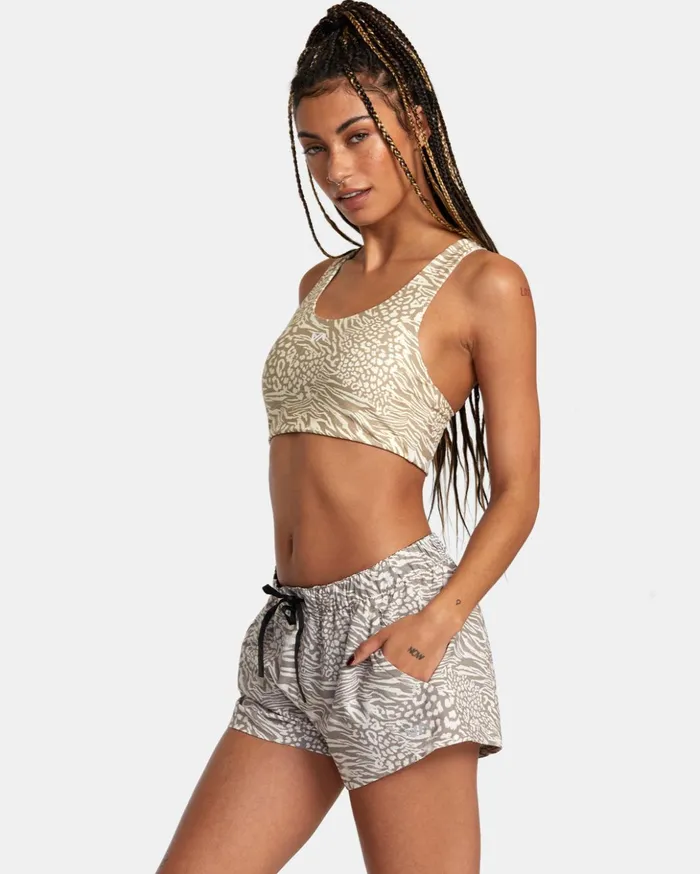 RVCA Shorts Skirts VA Essential LowRise Yogger Sport Shorts Zeetah 8211 Women RVCA Shorts Skirts VA Essential LowRise Yogger Sport Shorts Zeetah 8211 Women