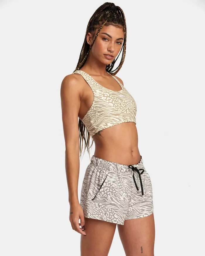 RVCA Shorts Skirts VA Essential LowRise Yogger Sport Shorts Zeetah 8211 Women RVCA Shorts Skirts VA Essential LowRise Yogger Sport Shorts Zeetah 8211 Women