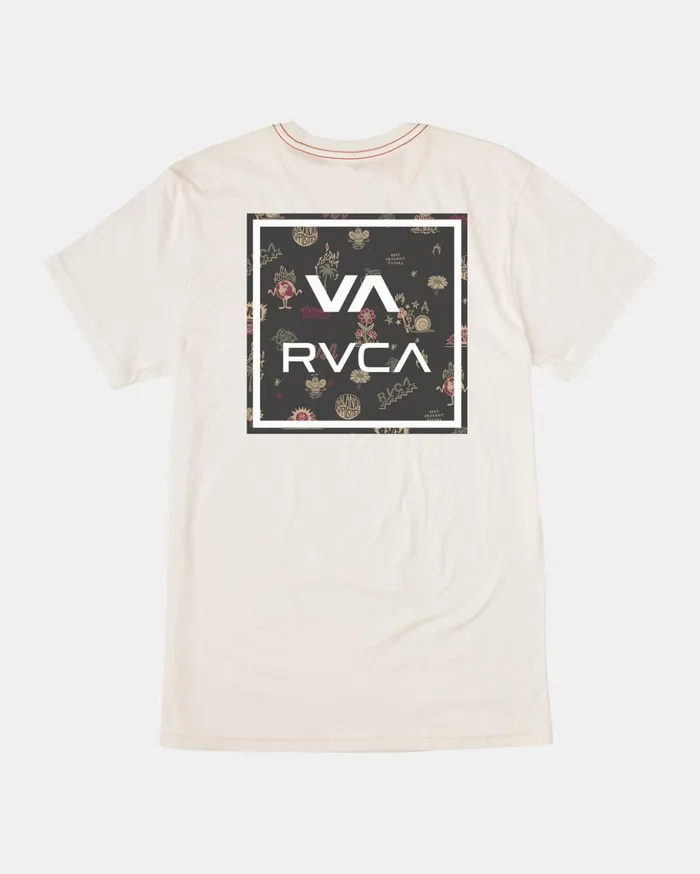 RVCA Tees Tanks Boy039s VA All The Way TShirt Antique White 8211 Boys