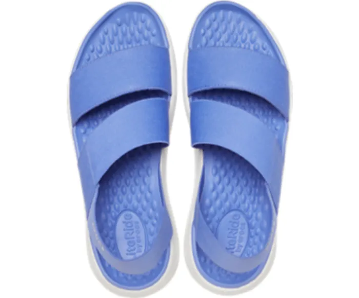 Sandals Crocs Women LiteRide Stretch Sandal LapisWhite
