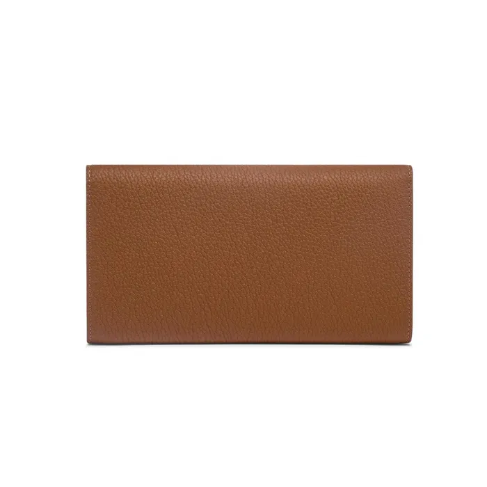 Santoni Light Brown Tumbled Leather Crossbody Bag Women Bags