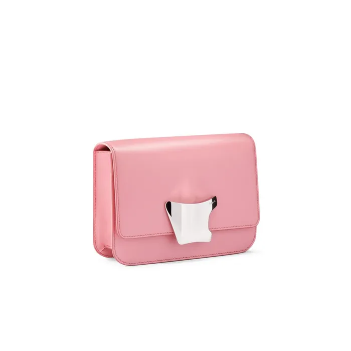 Santoni Pink Leather Crossbody Bag Women Bags