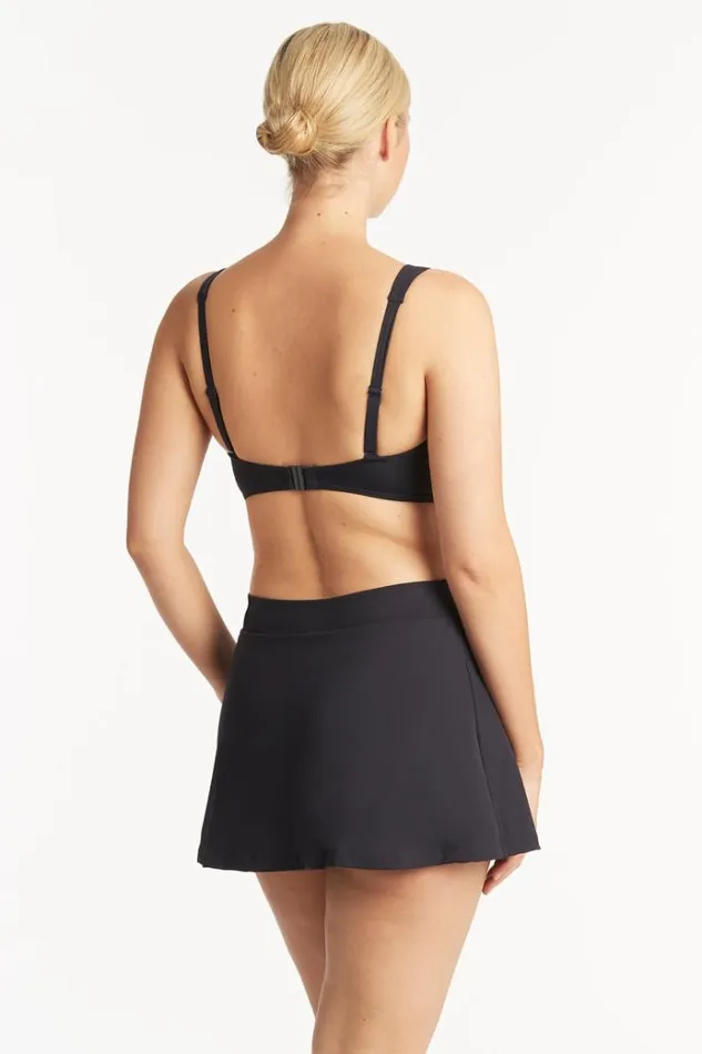 Sea Level Bottoms Eco Essentials Swim Skirt Eco Essentials Night Sky 8211 Women