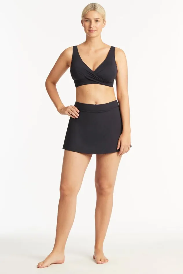 Sea Level Bottoms Eco Essentials Swim Skirt Eco Essentials Night Sky 8211 Women Sea Level Bottoms Eco Essentials Swim Skirt Eco Essentials Night Sky 8211 Women