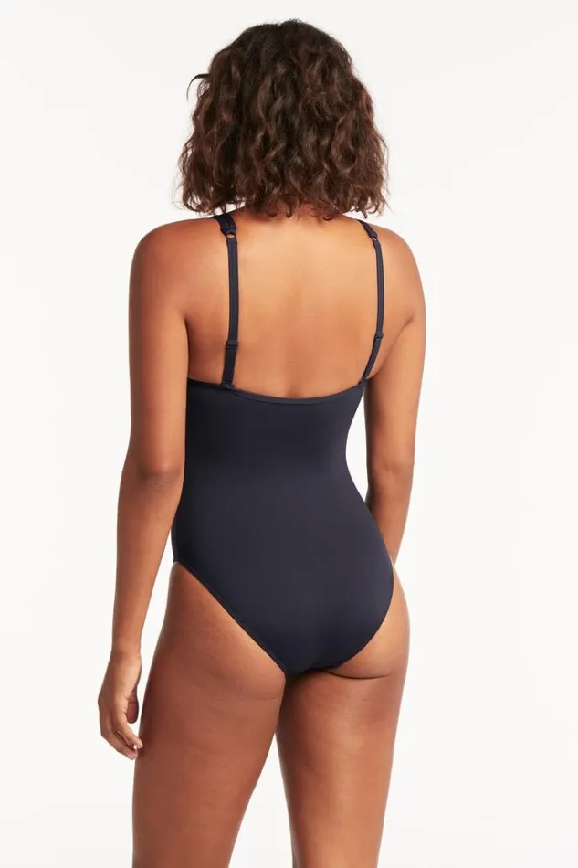 Sea Level One Pieces Eco Essentials Spliced One Piece Eco Essentials Night Sky 8211 Women