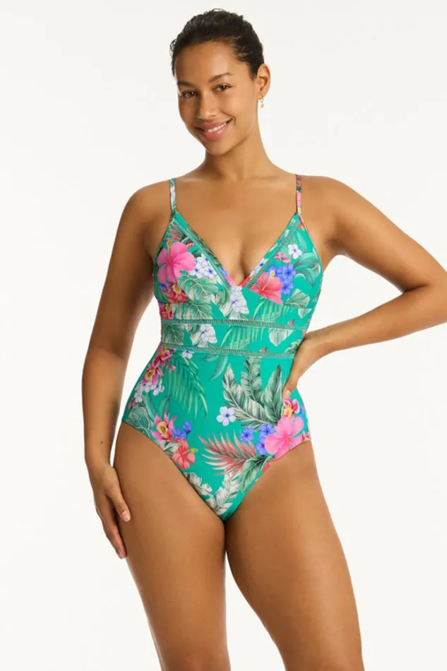 Sea Level One Pieces Pacifico Spliced Tri One Piece Pacifico 8211 Women