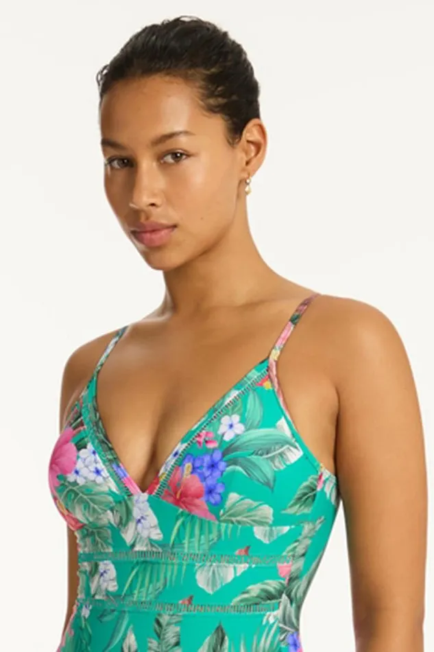 Sea Level One Pieces Pacifico Spliced Tri One Piece Pacifico 8211 Women