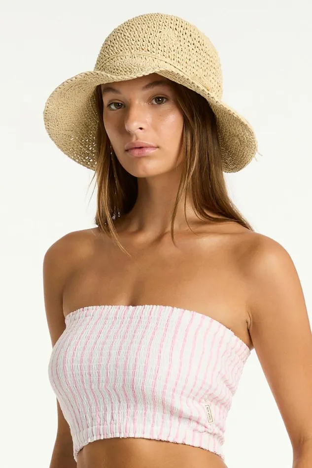 Sea Level Tops Amalfi Beach Bandeau Top Amalfi Pink 8211 Women