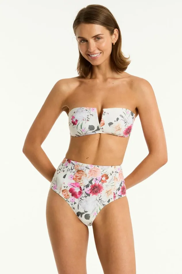 Sea Level Tops Belle V Bandeau Belle Coconut 8211 Women