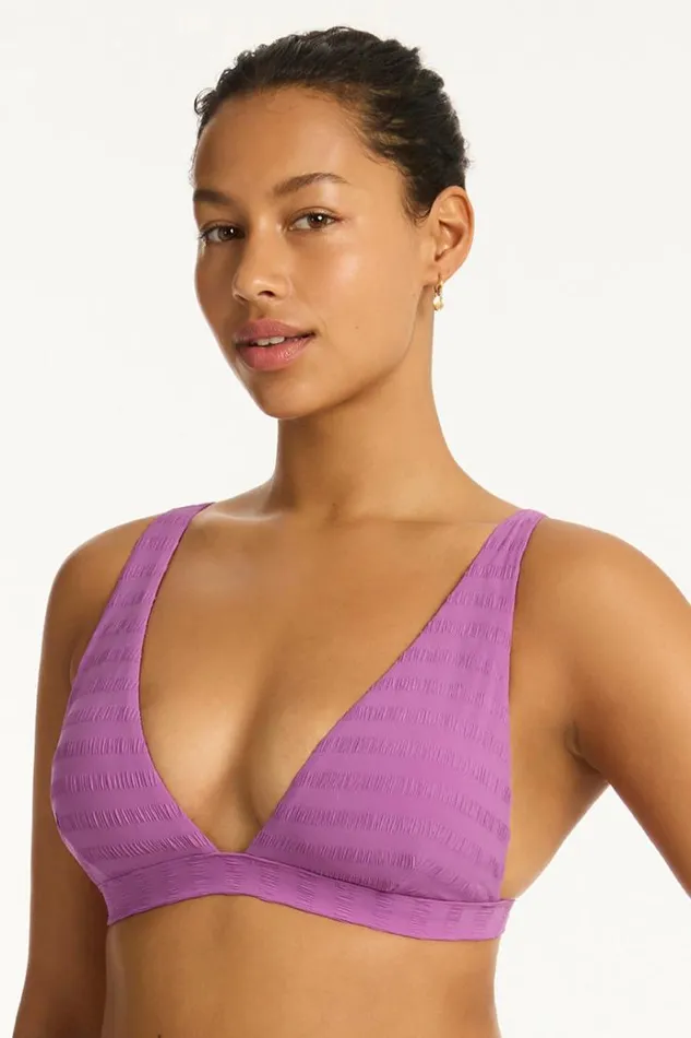 Sea Level Tops Palisades Longline Tri Palisades Orchid 8211 Women