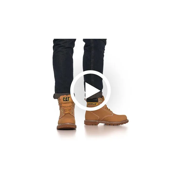 Second Shift Work Boot Tan Men Cat Footwear Boots