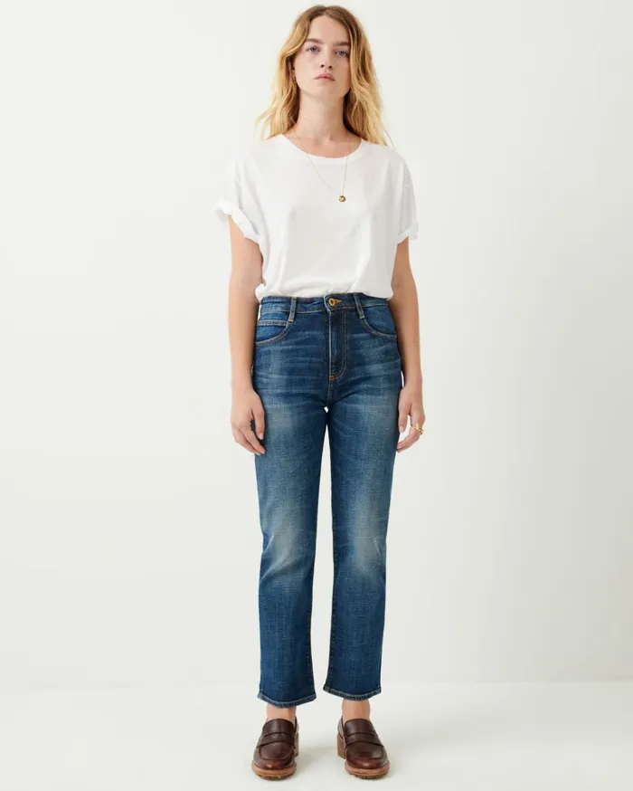 Sessn Womens Trousers Marino Melody Blue