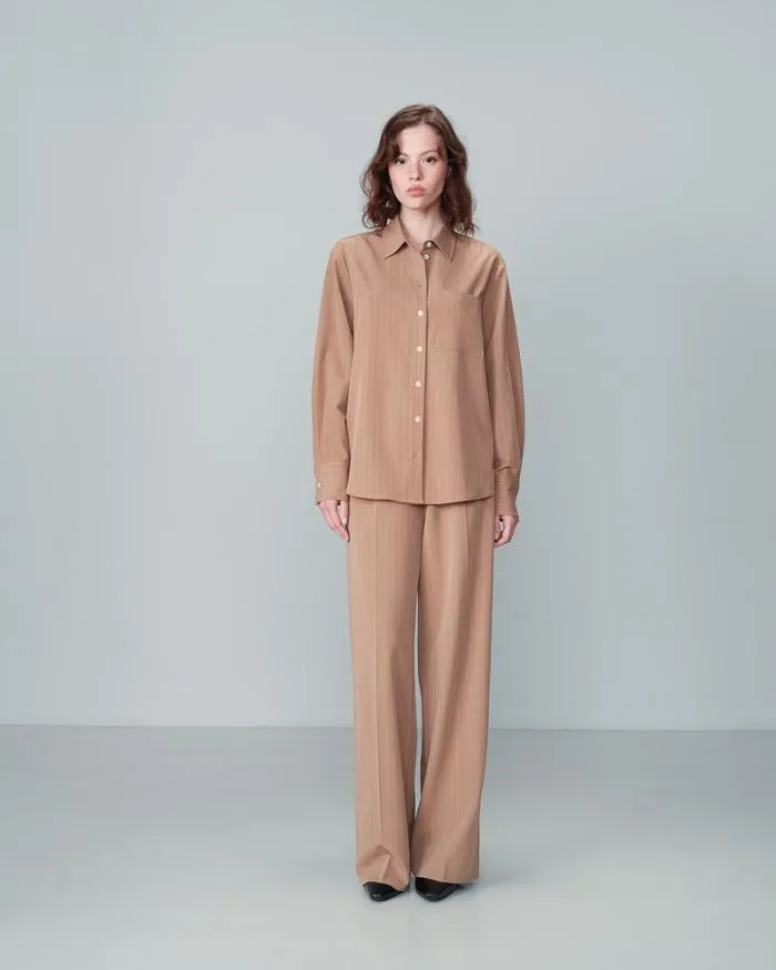 SHIRT CAMEL NAWELLE Shop Grace and Mila Longsleeves Shirts