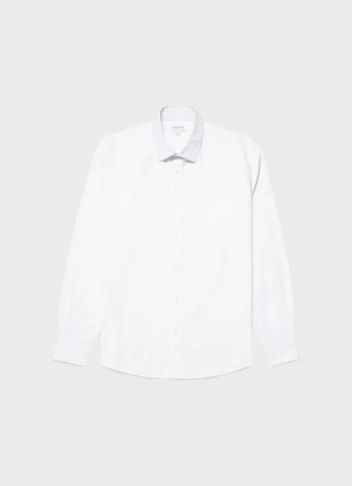 Shirts ussunspel Men Oxford Shirt White